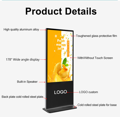 شاشة عرض الإعلانات عالية الدقة LCD 4096x4096 مع نفاذية الضوء بنسبة 88٪