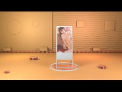 شاشة عرض LCD للإعلانات
