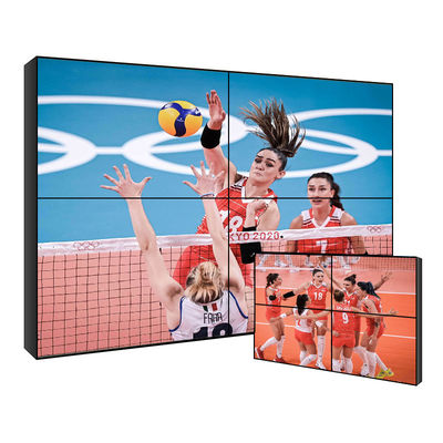 FCC 8 بت Full Hd 4K Video Wall Display 178H درجة عرض دقة FHD